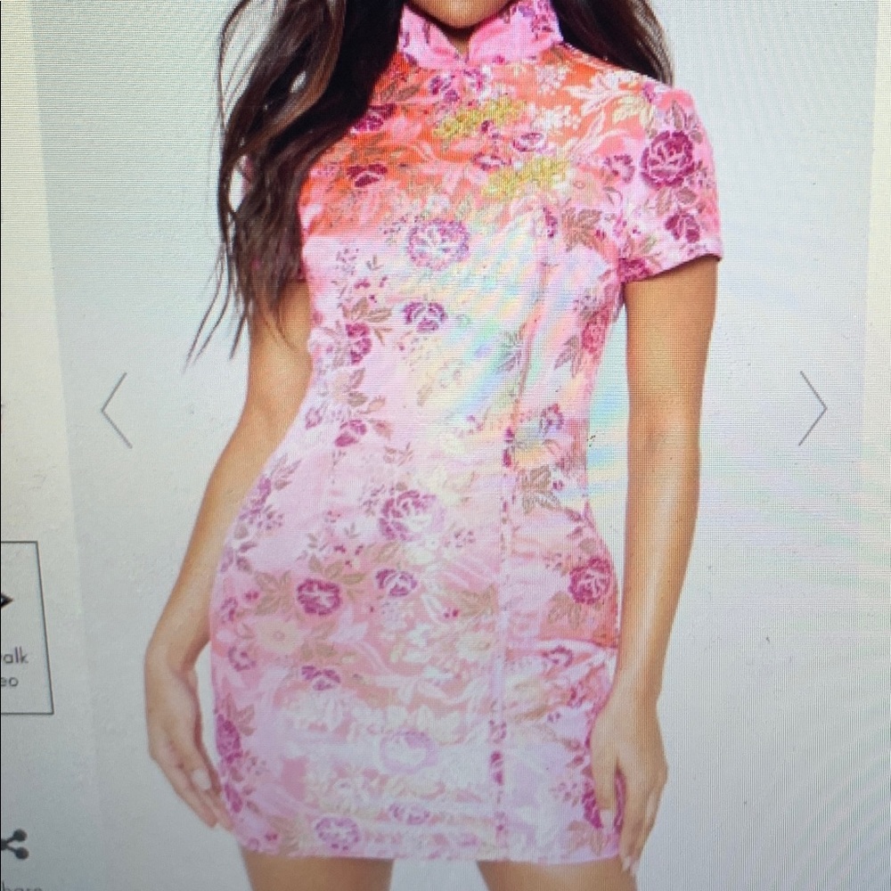 Pink dress